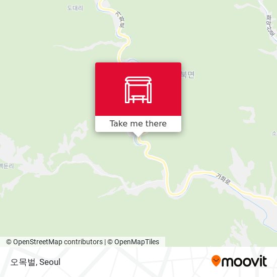 오목벌 map