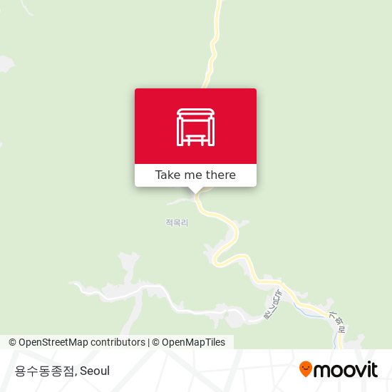 용수동종점 map