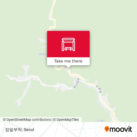 점말부락 map