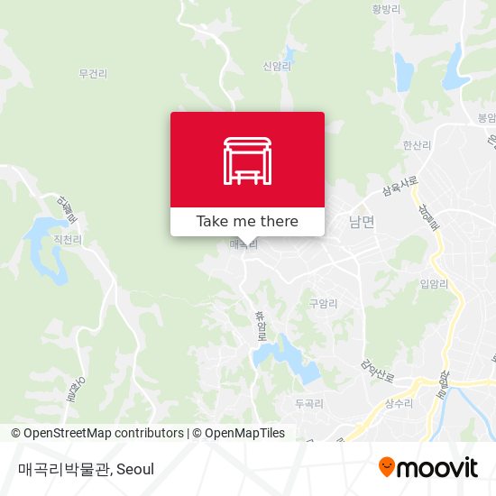 매곡리박물관 map