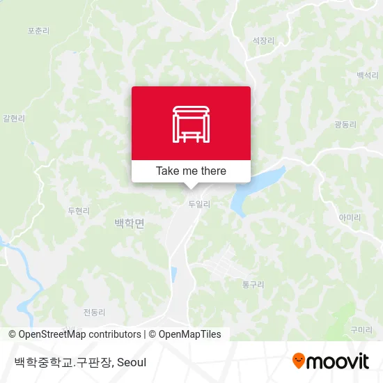 백학중학교.구판장 map
