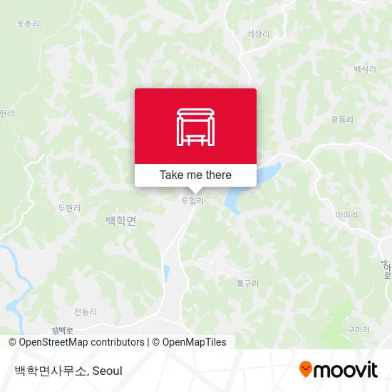 백학면사무소 map