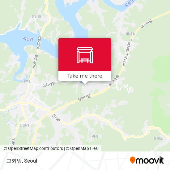 교회앞 map