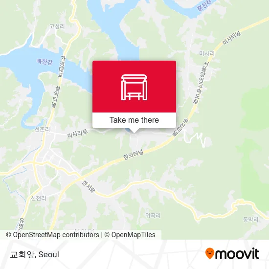 교회앞 map
