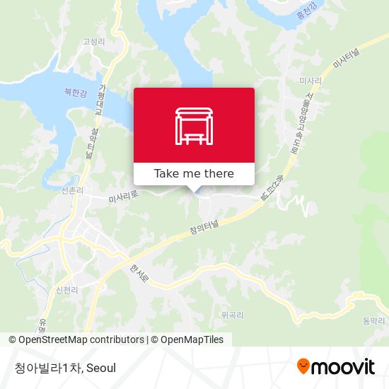 청아빌라1차 map
