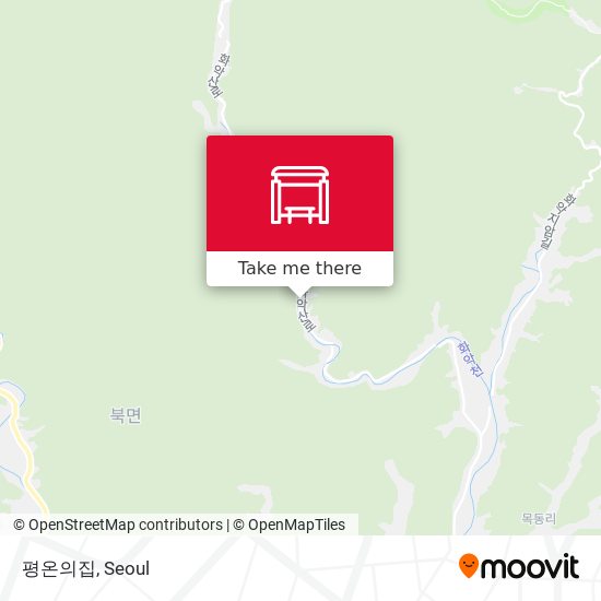 평온의집 map