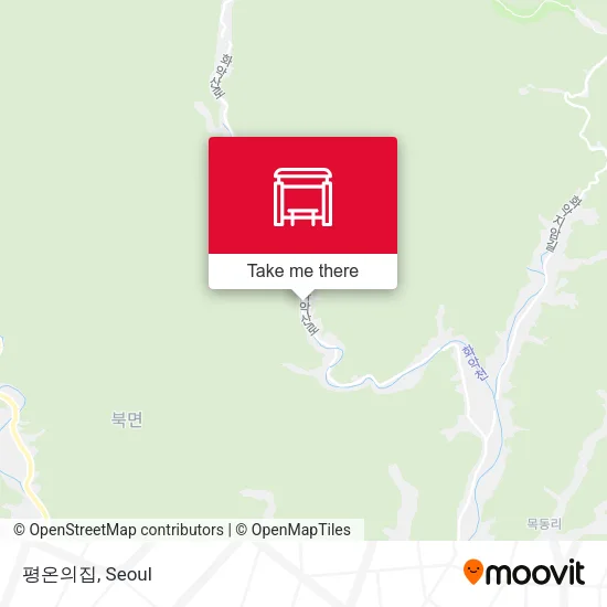 평온의집 map