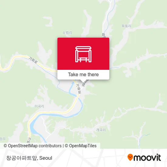 창공아파트앞 map
