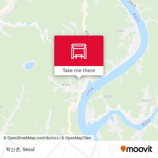 학산촌 map