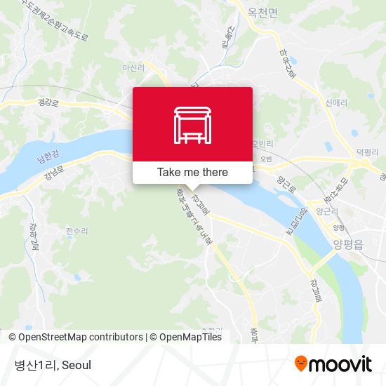 병산1리 map