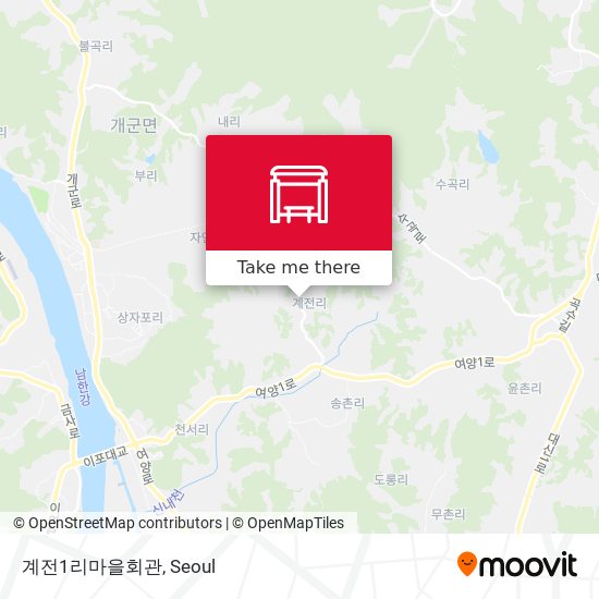 계전1리마을회관 map