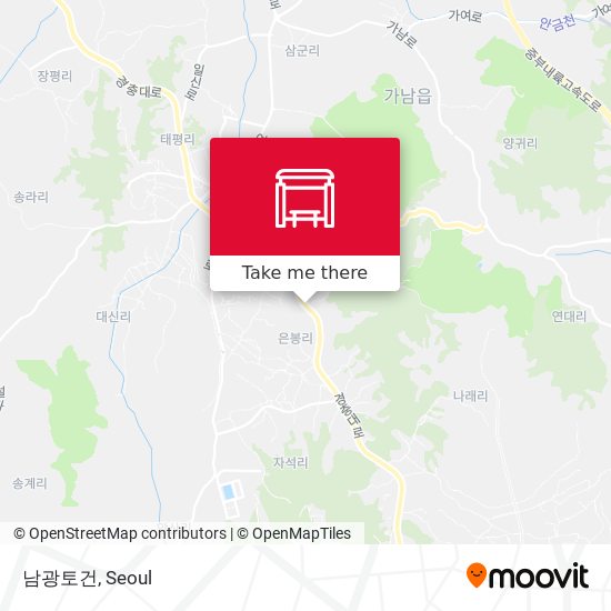 남광토건 map