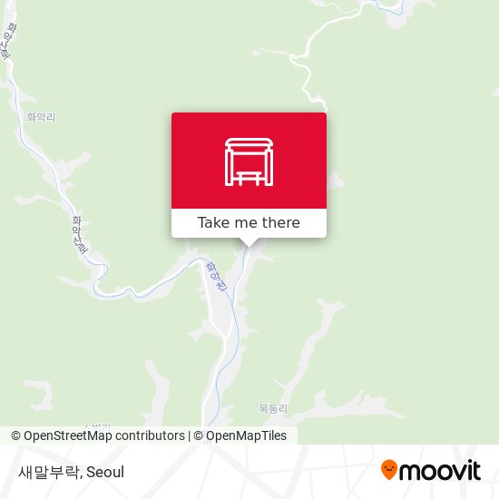 새말부락 map
