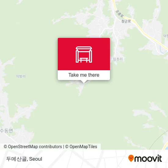 두메산골 map