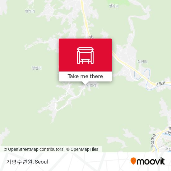 가평수련원 map