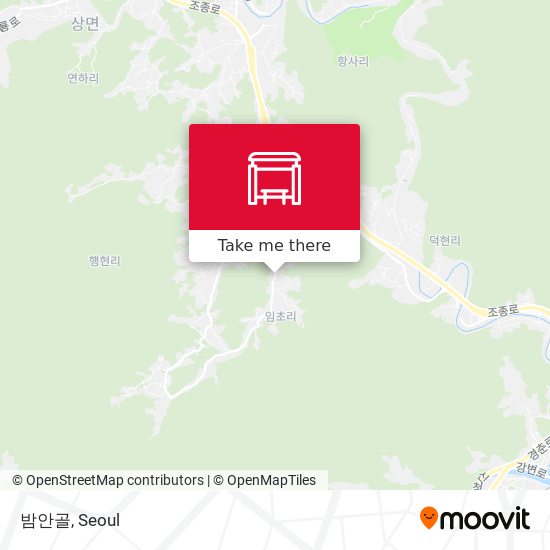 밤안골 map