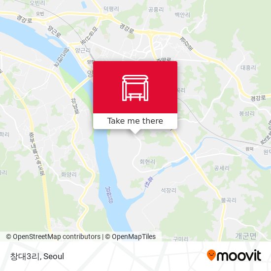 창대3리 map