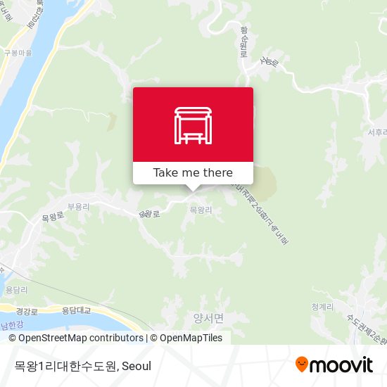 목왕1리대한수도원 map