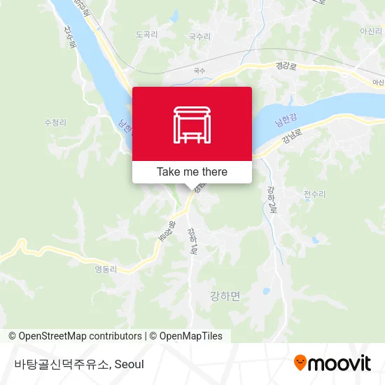 바탕골신덕주유소 map