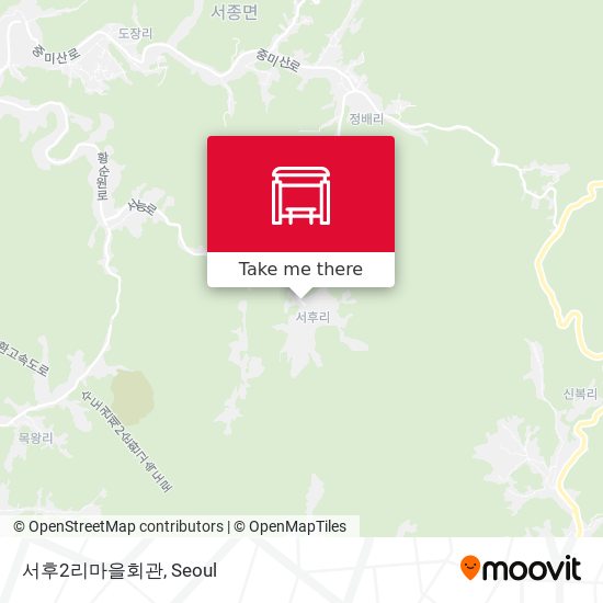 서후2리마을회관 map