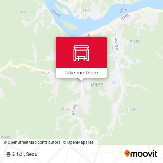 동오1리 map