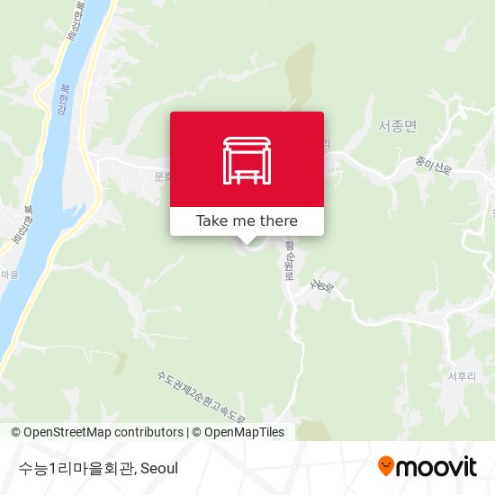수능1리마을회관 map