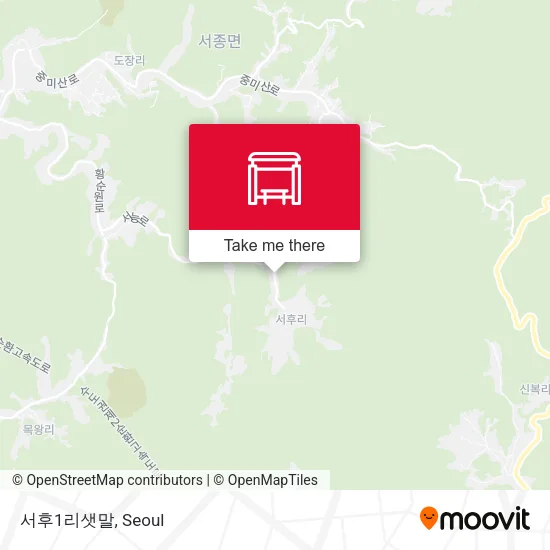 서후1리샛말 map