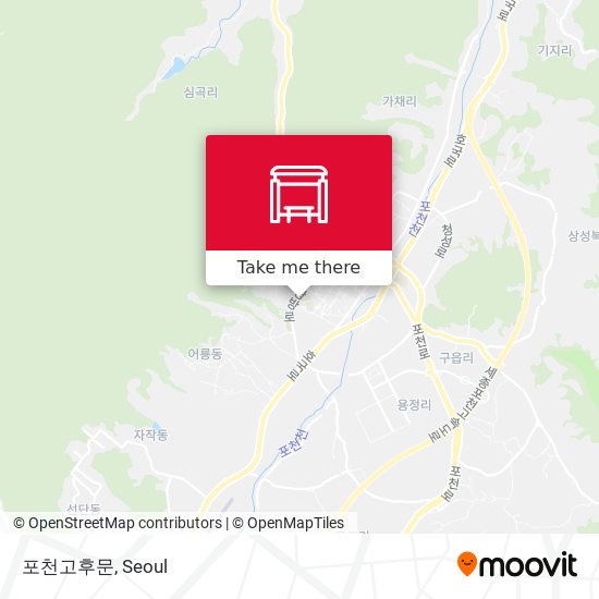 포천고후문 map