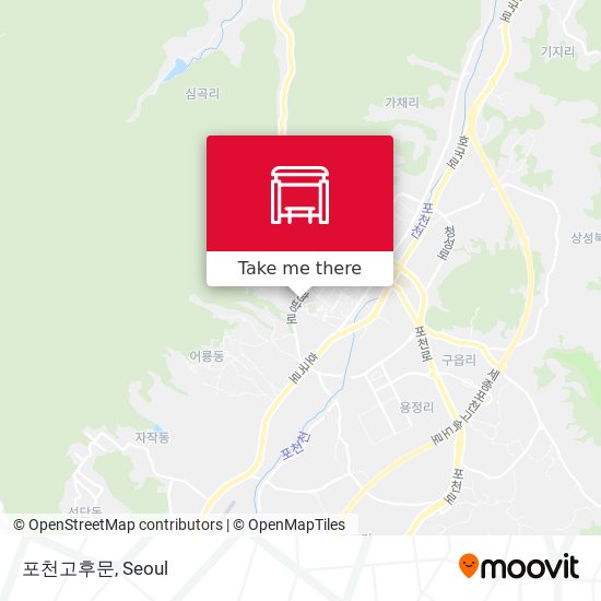포천고후문 map