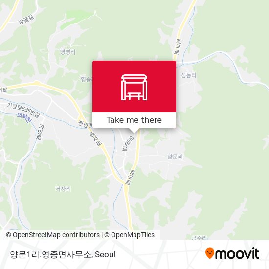 양문1리.영중면사무소 map