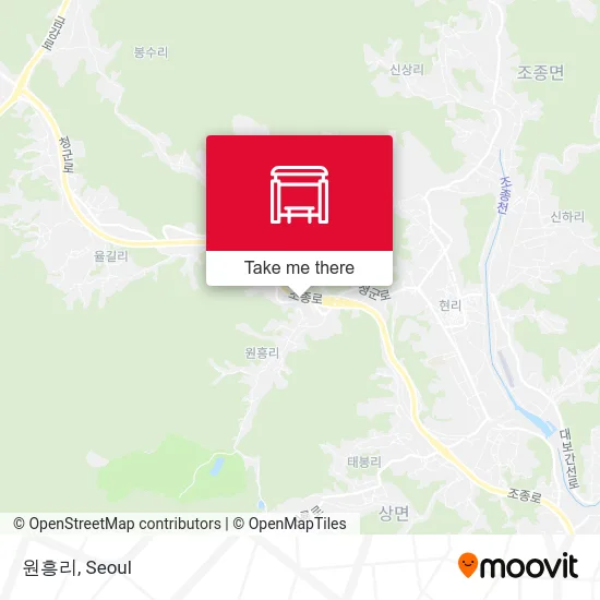 원흥리 map