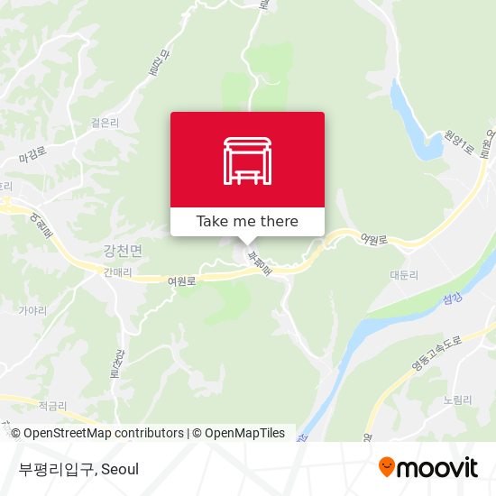 부평리입구 map