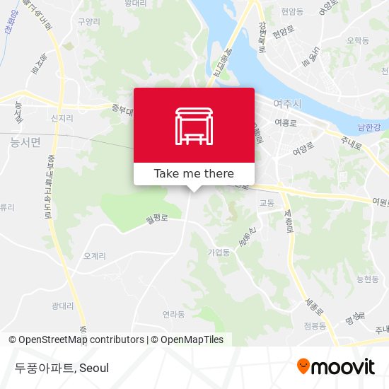 두풍아파트 map