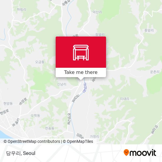 당우리 map