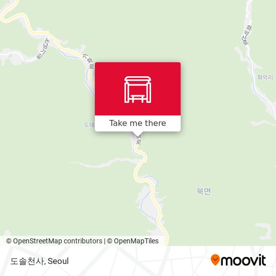 도솔천사 map