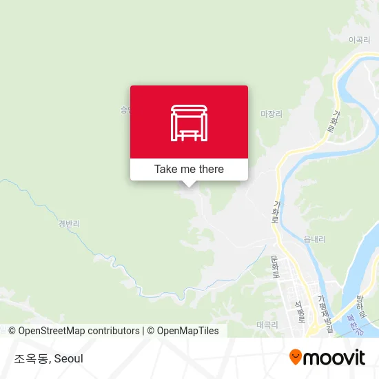 조옥동 map