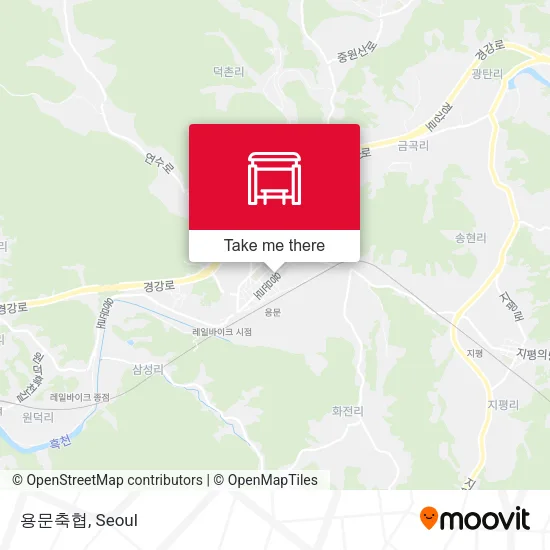 용문축협 map