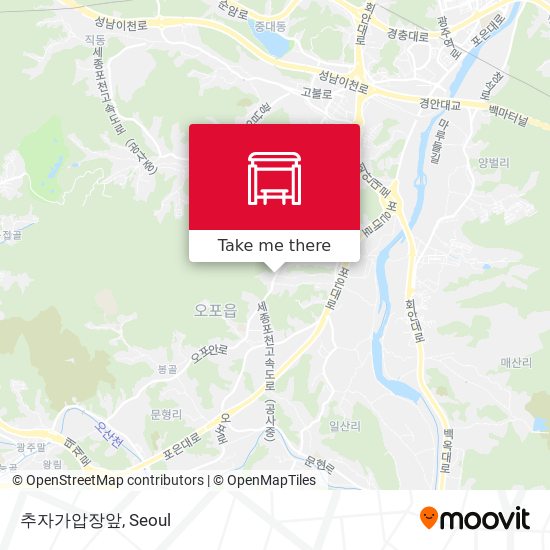 추자가압장앞 map