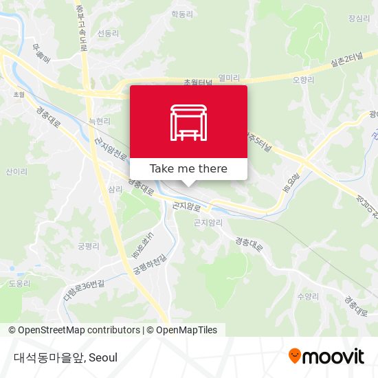 대석동마을앞 map