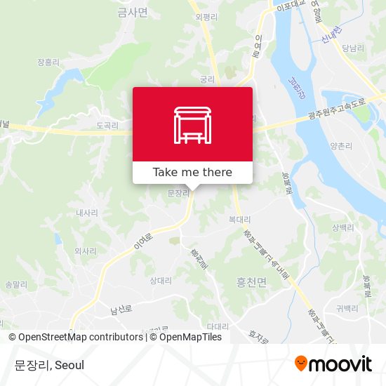 문장리 map