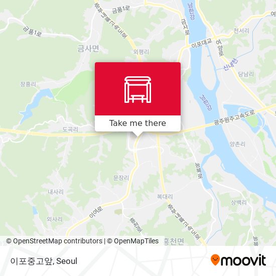 이포중고앞 map