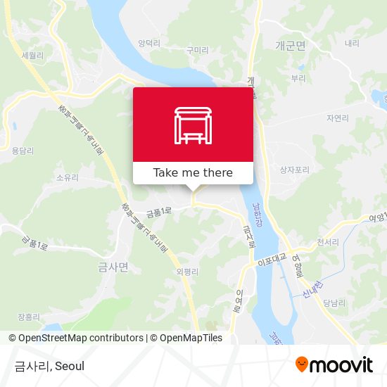 금사리 map