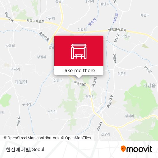 현진에버빌 map