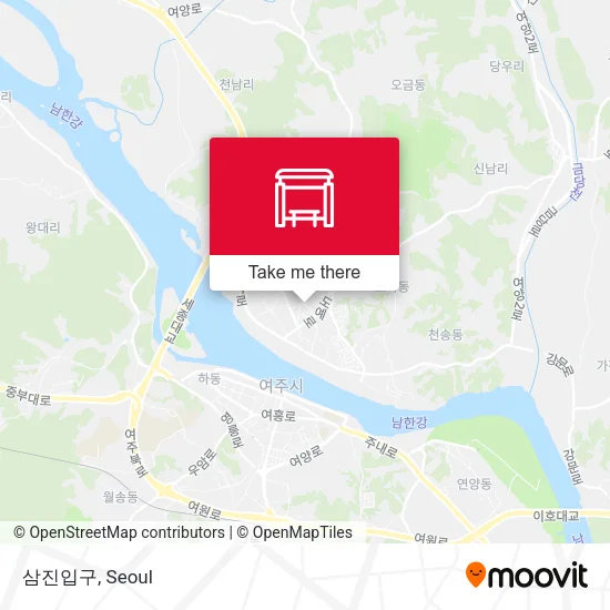 삼진입구 map