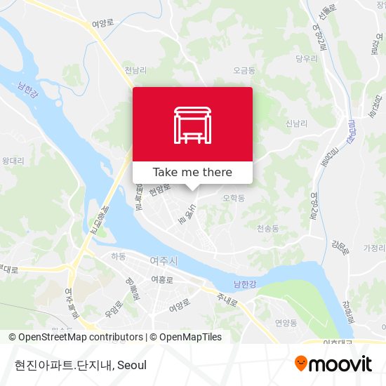 현진아파트.단지내 map