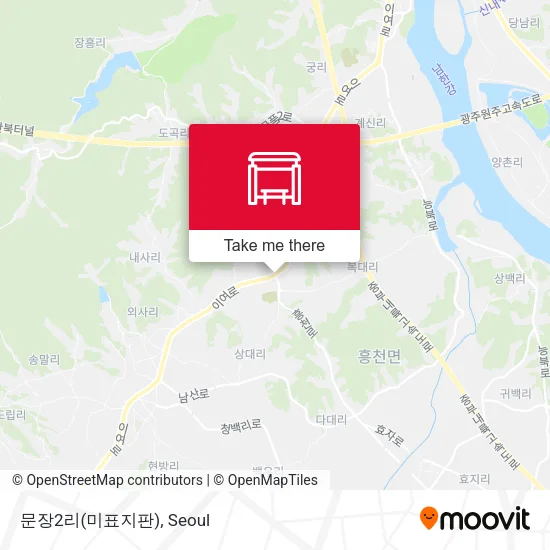 문장2리(미표지판) map