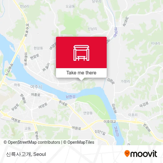 신륵사고개 map