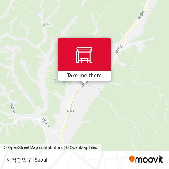 사격장입구 map