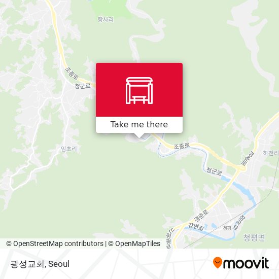 광성교회 map