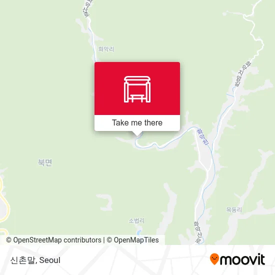 신촌말 map